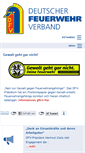 Mobile Screenshot of feuerwehrverband.de